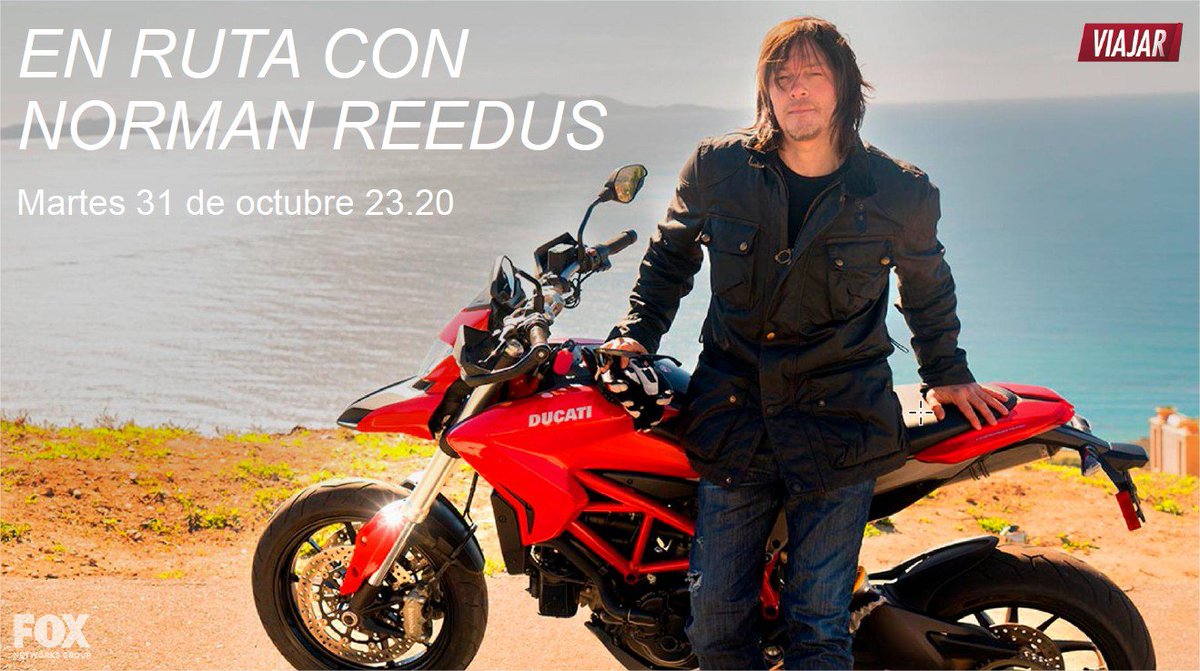 ¡Notición en Canal Viajar! Estreno de "En ruta con Norman Reedus" el 31 de octubre. #TemporadaFOX #TemporadaNG #TemporadaCanalViajar