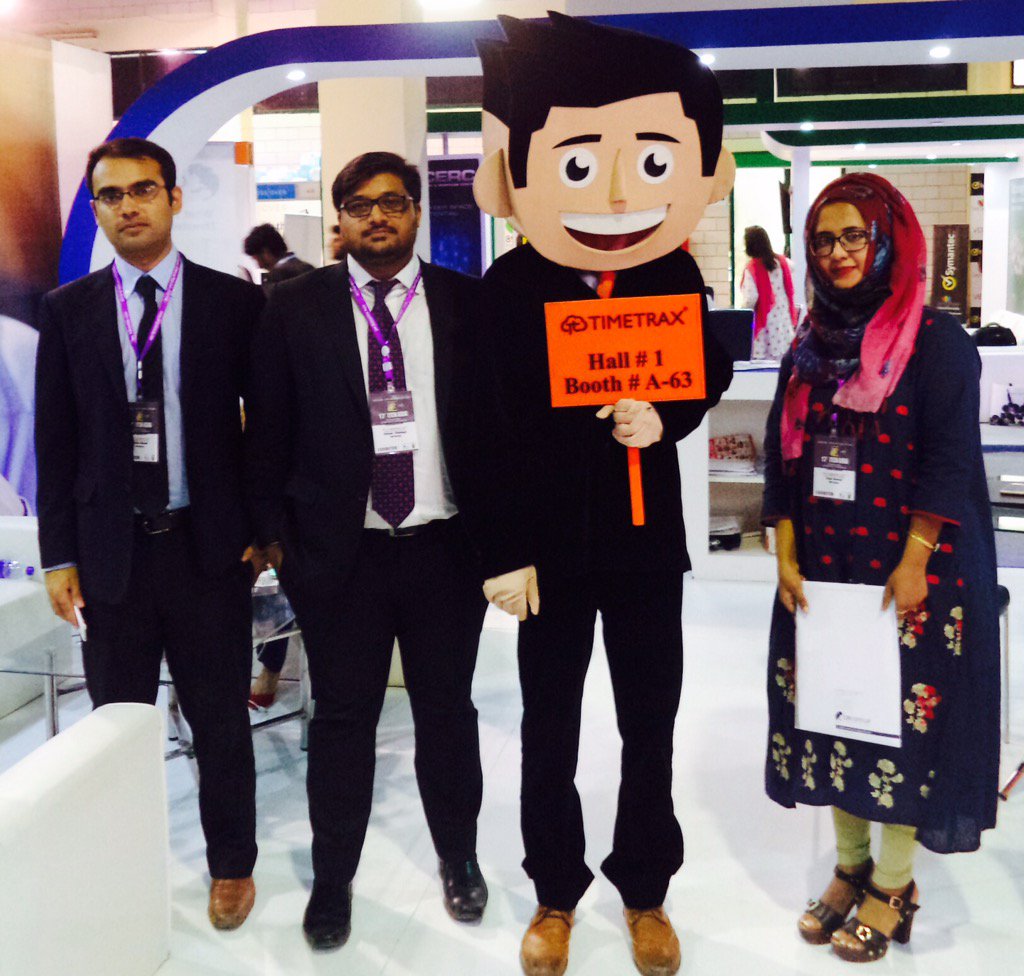 EfroTech's tweet photo. #TimeTraxifying the #ITCNAsia - #ITCN2017 - Hall1, Booth A63 - @TimeTraxHR - https://t.co/FvcKmONhc0 https://t.co/ebP19eUeeG