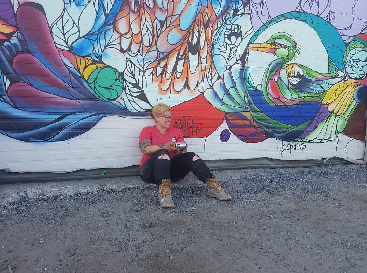 Consultation ce soir 18h-20h au <a href="/PatroOttawa/">Patro d'Ottawa</a> -faites partie de la création d'une murale à Lowertown et rencontrez l'artiste <a href="/Mique44/">miquemichelle</a> #ottawa