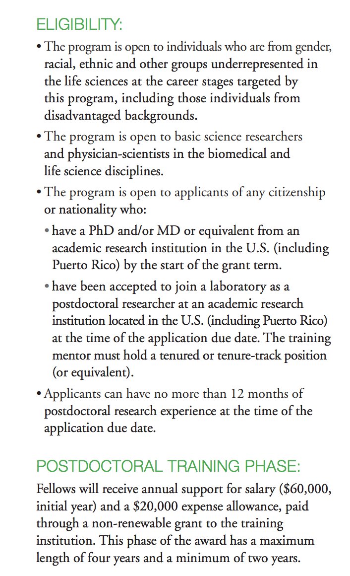 am_anatiala's tweet image. $$$ #BLACKandSTEM #NativeScience #WOCinSTEM #LatinxSTEM #NativeSTEM #NativeandSTEM #LatinasinSTEM #DisabledinSTEM hhmi.org/programs/hanna…