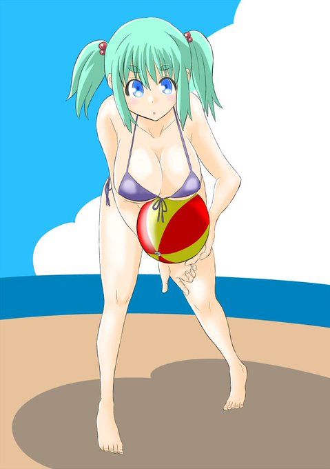 主線をキッチリ引いておいたら後々楽になる、…多分。
髪は2値ペン、肌はエアブラシと統一感なし。 