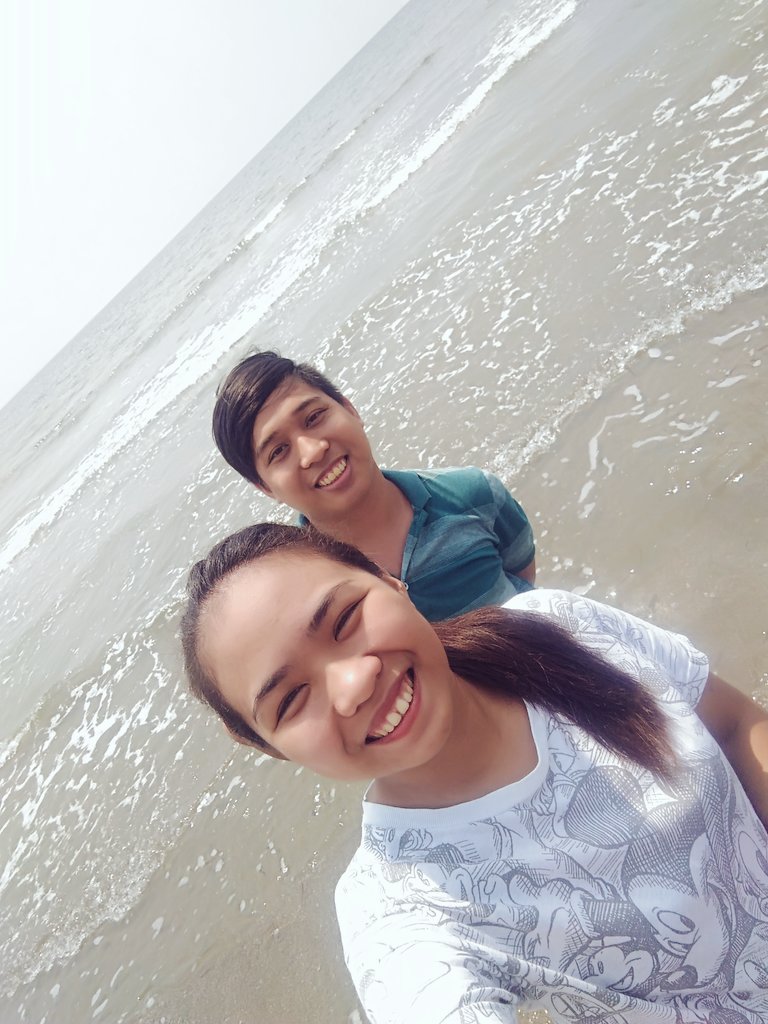Grtbella's tweet photo. After 2years and 4months. 1st travel as couple❤ #Vitaminsea 🏖 https://t.co/b2jihkp0QN