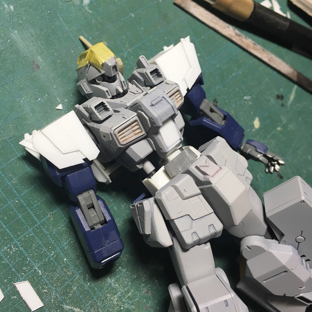 key_gundam_tw's tweet photo. なう。
・
#ガンプラ #gunpla #アドバンスドヘイズル #アドヘイ #advancedhazel #プラ板 https://t.co/dxN5Zi91Nx