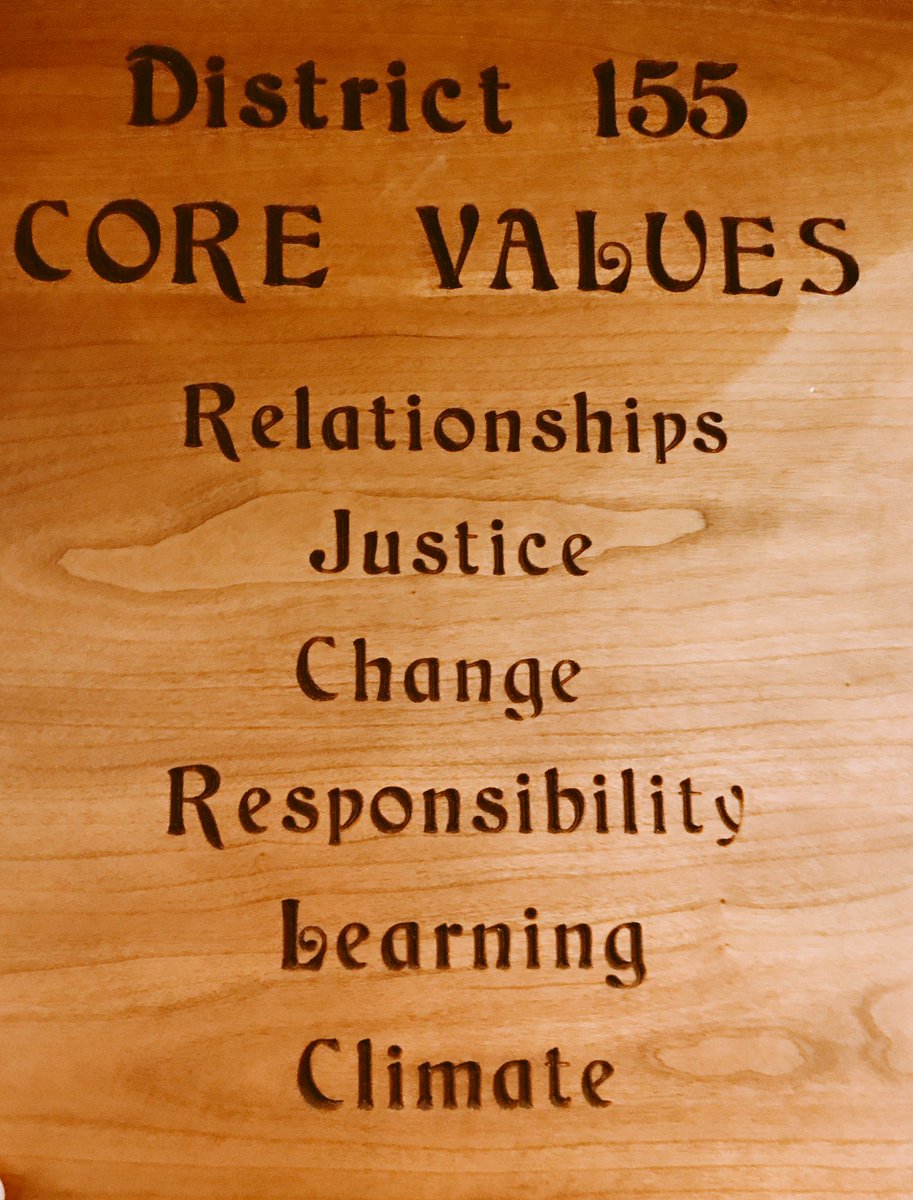joshuatnobilio's tweet photo. D155 Core Values reintroduced this morning. Learning, as with life, begins with the relationships. #CLSEngaged #D155Inspire https://t.co/hRd3W9M6oo