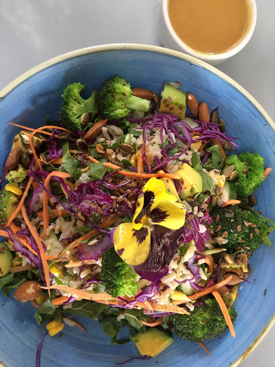 bee_spinner's tweet photo. It's #TastyTuesday with @roast_cafe for their Summer Menu. How glorious is this VEGAN superfood salad ๐๐๐ป๐ธ #RoastSummerMenu https://t.co/WIU4abYiId