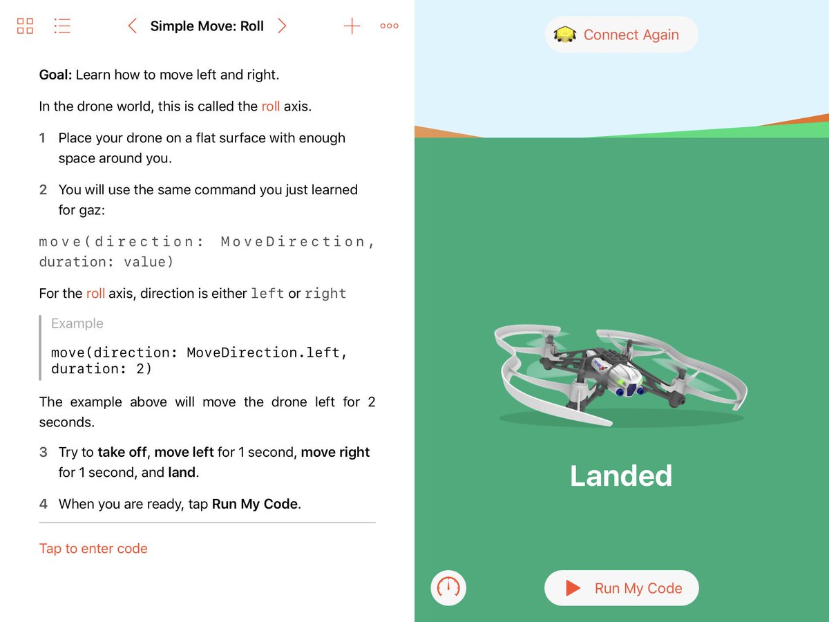 Coding <a href="/ParrotEducation/">Parrot Education</a> drones with <a href="/SwiftPlayground/">Swift</a> with <a href="/GuildfordRTC/">GuildfordRTC</a> <a href="/digitalgeniusuk/">Digital Genius</a> getting ready to fly!