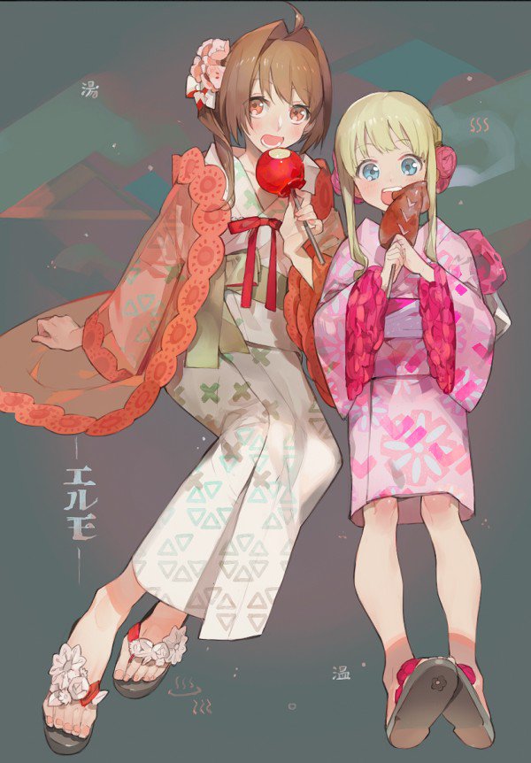 Tvhland On Twitter Fille Kimono Yukata Dessin M0ono0m
