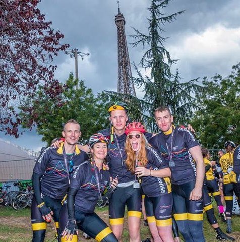 Eulogy_London's tweet photo. We're back from our #LondontoParis cycle! Aches &amp; pains, but so worth it. A huge thanks to @bloodwise_uk &amp; our fellow riders for the support https://t.co/RmVZqpOQ3U
