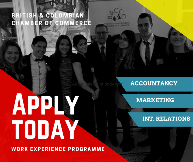 BCCCLondon's tweet photo. Apply Now #workexperience #marketing #intrelations #acca #colombia #uk https://t.co/193GiE9Oha https://t.co/IAAhUic2Rq