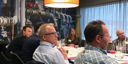 Trimergo's tweet image. Op locatie vandaag bij Versteden in Bergen Op Zoom. Bedrijven maken hier tijdens ons seminar kennis met de kracht van Trimergo project ERP.