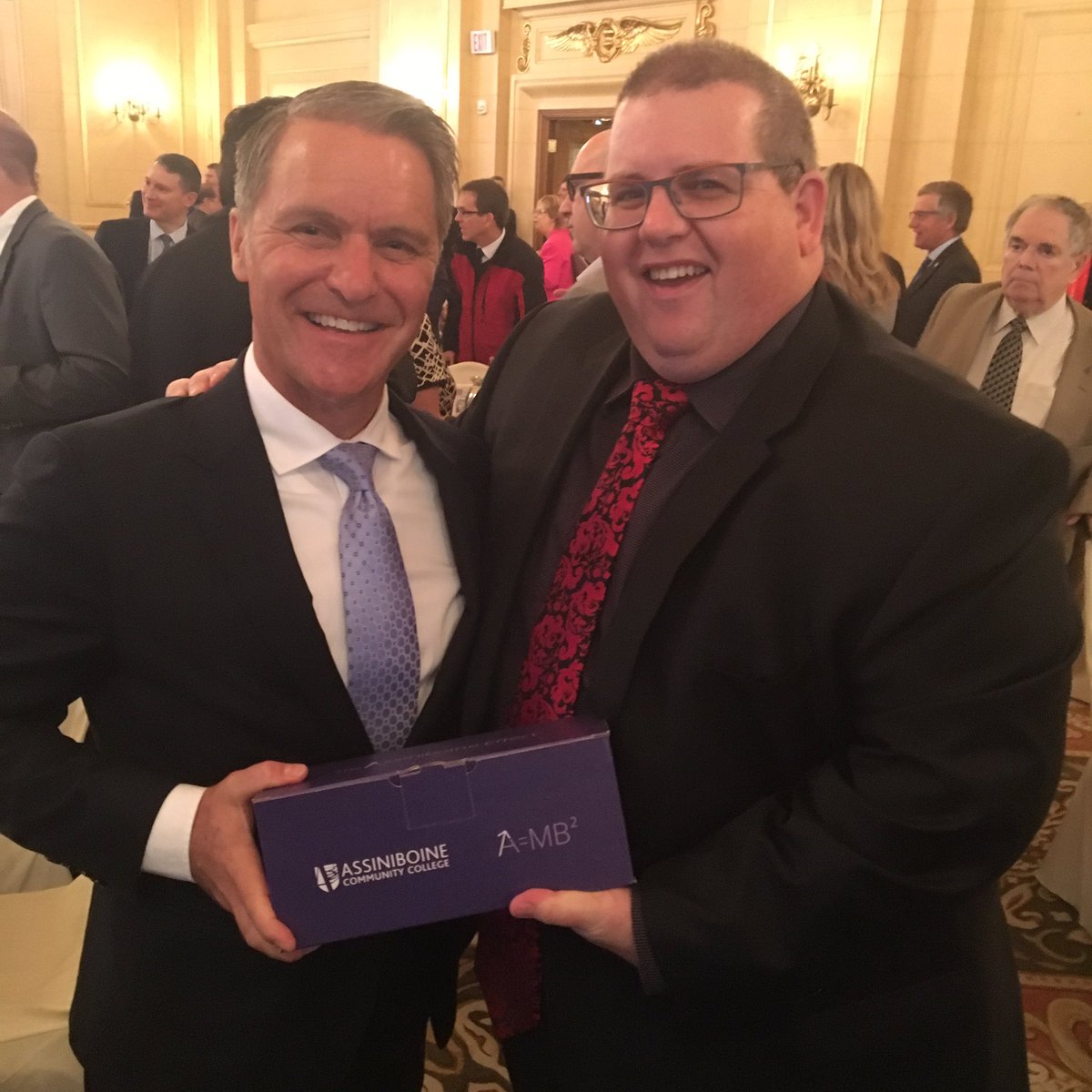 When sharing a message on ROI  @Min_Friesen is always a good place to start. #AssiniboineEffect assiniboineeffect.ca #mbpoli