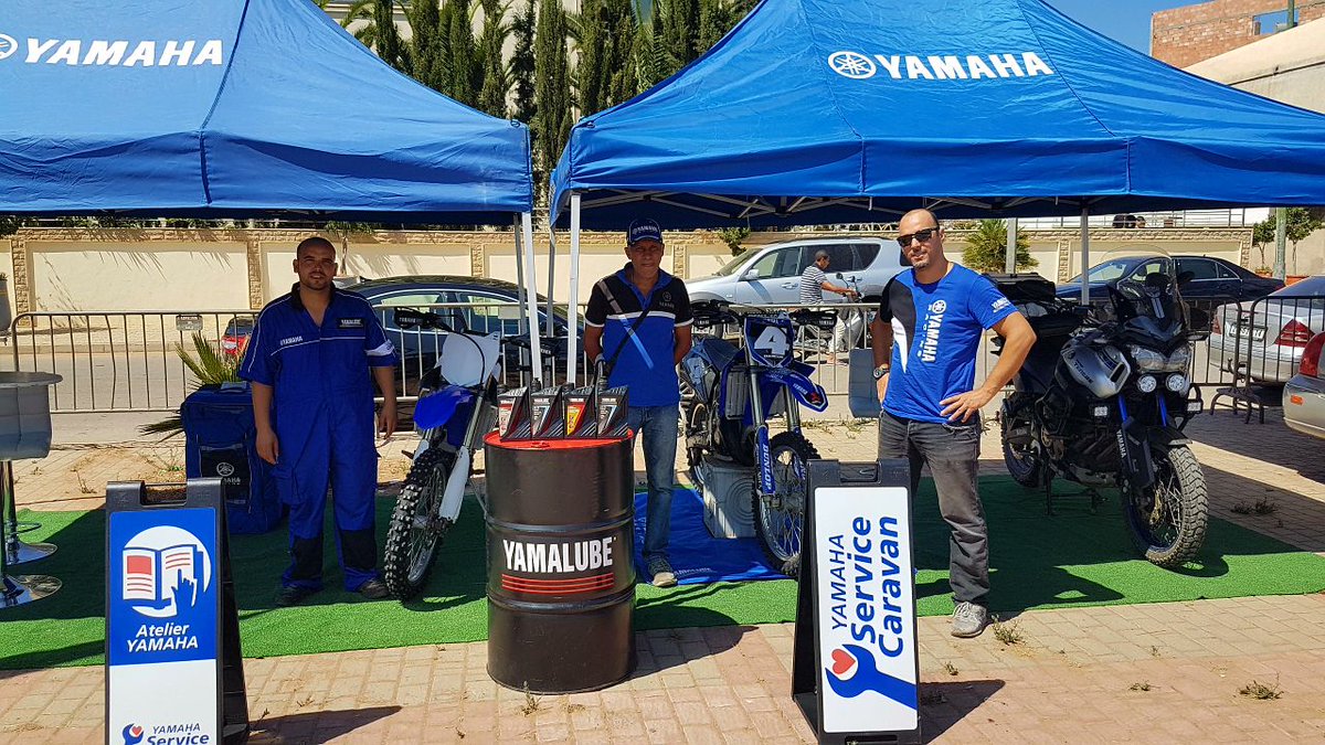 YamahaMotorMa's tweet photo. Nous étions comme à la maison à Salé pour l'étape du Championnat Motocross ! https://t.co/1zls2F6Quc