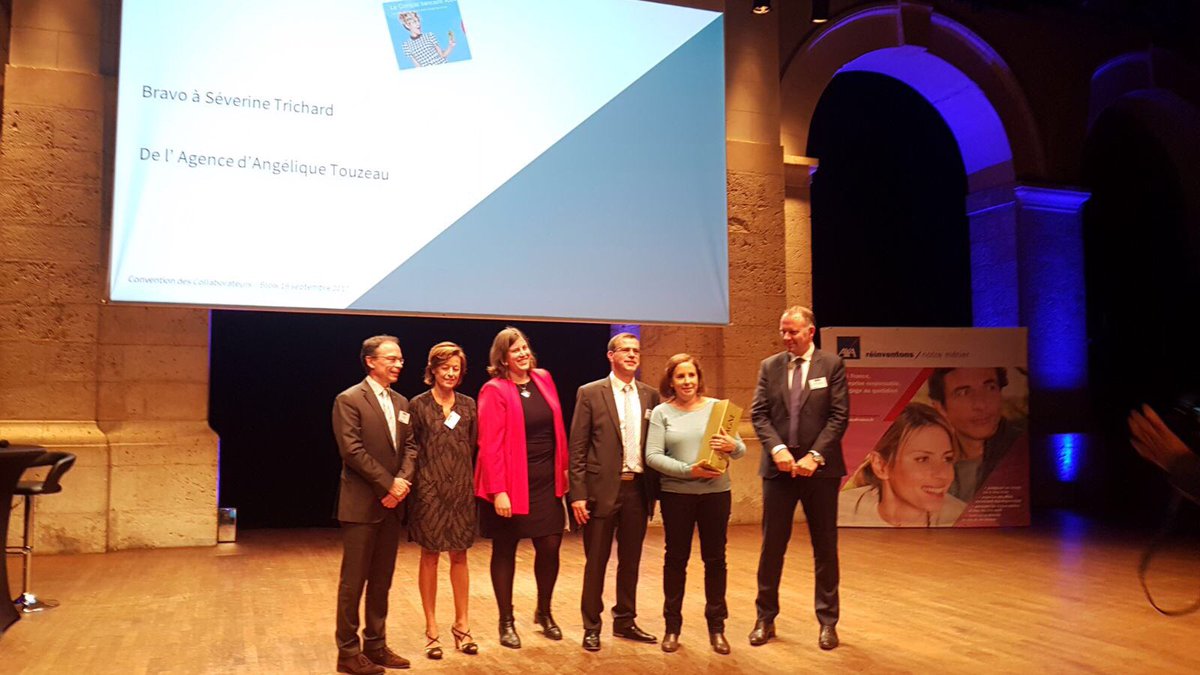 #axa #AssurBanque #ConventionAXAOuest L'agence Angelique Touzeau a l'honneur sur la Banque 👍