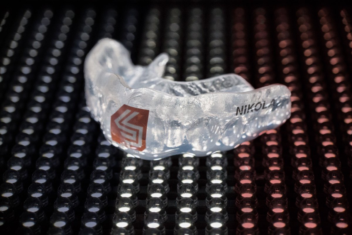 ShockDoctorEU's tweet photo. You don’t make it all this way to stop here. Custom-made for @NKARABATIC 

#MouthfulOfFearless https://t.co/X76UUOu9v1