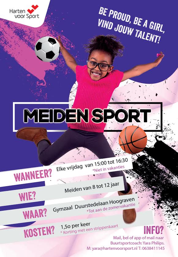 Meidensport in #utrecht #zuid!  <a href="/WBZuid/">Wijkbureau Zuid</a> <a href="/JosBierens/">Jos Bierens</a> #hoograven <a href="/Wijkkrantaanzet/">Wijkkrant Aanzet</a>