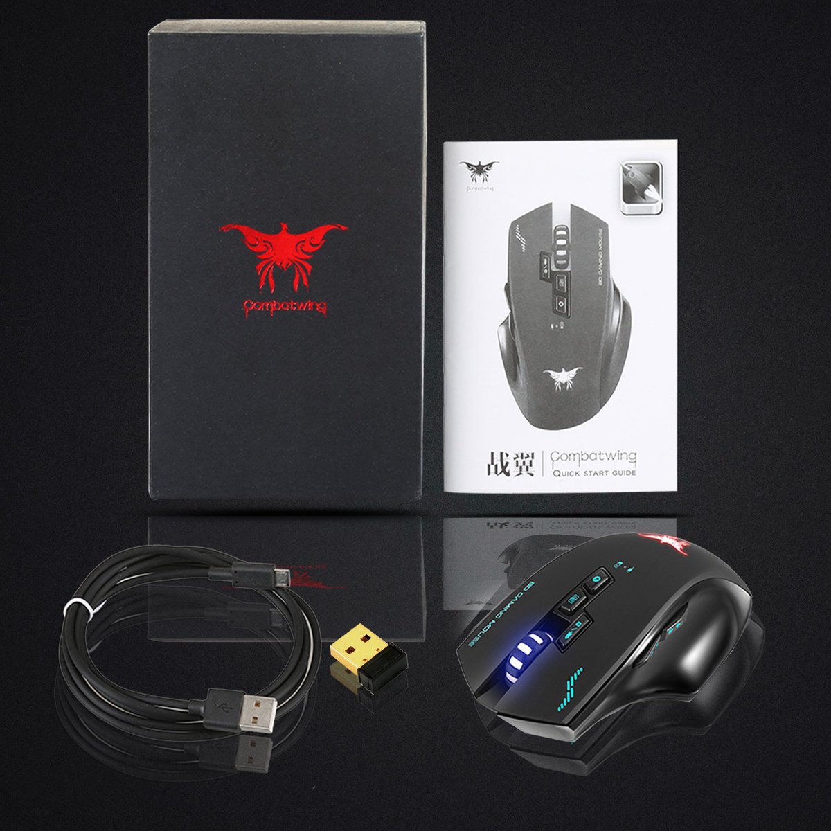 Gamegadgetworld's tweet photo. Combatwing W100 Wireless Wired Gaming Mouse
UK Link: https://t.co/9GWeki2AMf ( 20% off code: UW2J8UBR , Valid until Oct.31st,2017)
#gamers https://t.co/kq0qI0ozDO