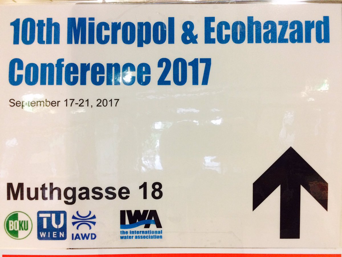 Jschde's tweet photo. Micro pollutants are a big concern for utilities and consumers world wide - excited to get new perspectives @IWAmicropol17 #LetsSolveWater https://t.co/DUUzeeeVpJ