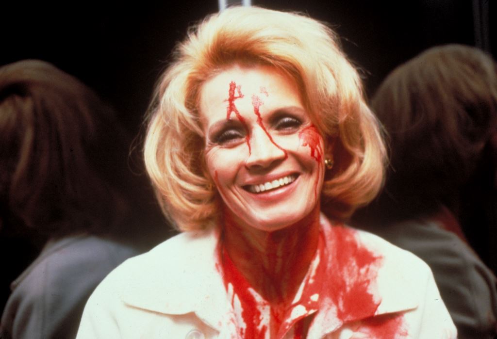 Happy birthday Angie Dickinson! Here she is in good spirits on the set of DRESSED TO KILL (1980) 