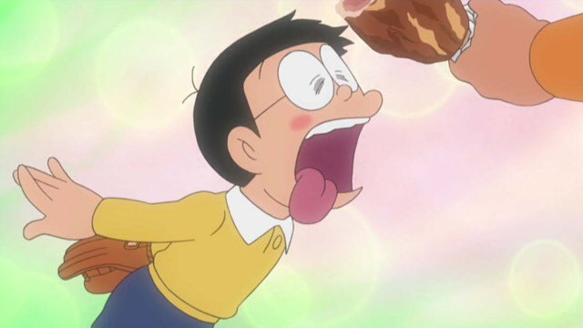 タヌえもん Ar Twitter 11年5月13日放送 ありがたみわかり機 原作回 のび太が食べ物のありがたみを実感する話だが のび太の 何も食べることのできないつらさ から 食べることができることの幸せ まで見せ方がうまくこちらもある意味原作を超えたと言えるかも