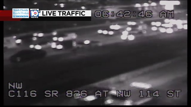 Crash on SR-826 SB at NW 103rd St #traffic https://t.co/QiQQn09vk8