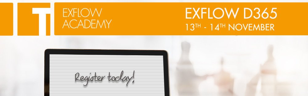 SignUp_Software's tweet photo. Register for ExFlow Academy BASIC for Dynamics 365 for Enterprise today! #exflow #Msdyn365 https://t.co/QpF1FSCHEl https://t.co/6mx0aagjyf