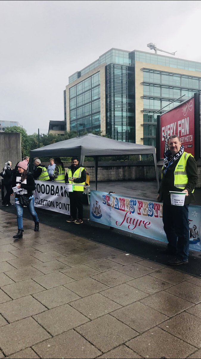 nufcfoodbank's tweet image. The St. James’ Park @FestiveFayre returns in November &amp;amp; #NUFC Fans’ FoodBank will be there. Find out about it here - facebook.com/events/8454779…