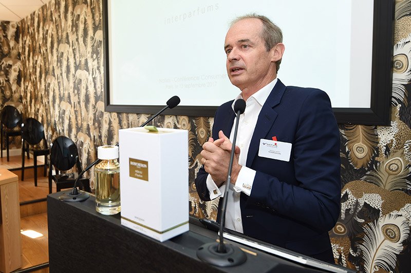 NatixisResearch's tweet photo. #ConsumerConference - Philippe Santi, Directeur Général délégué chez @interparfums revient sur les faits marquants et les résultats du S1-17 https://t.co/iNS4fcM2jf