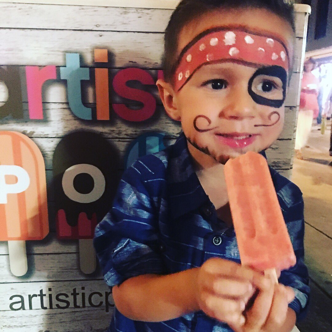 Arrrrggghhh, Matey! Have a fun  #nationaltalklikeapirateday 🌊🛥👦🏻🍡 #knoxrocks #865life #artisticpops #knoxvillelife #popsiclemagazine #pirate