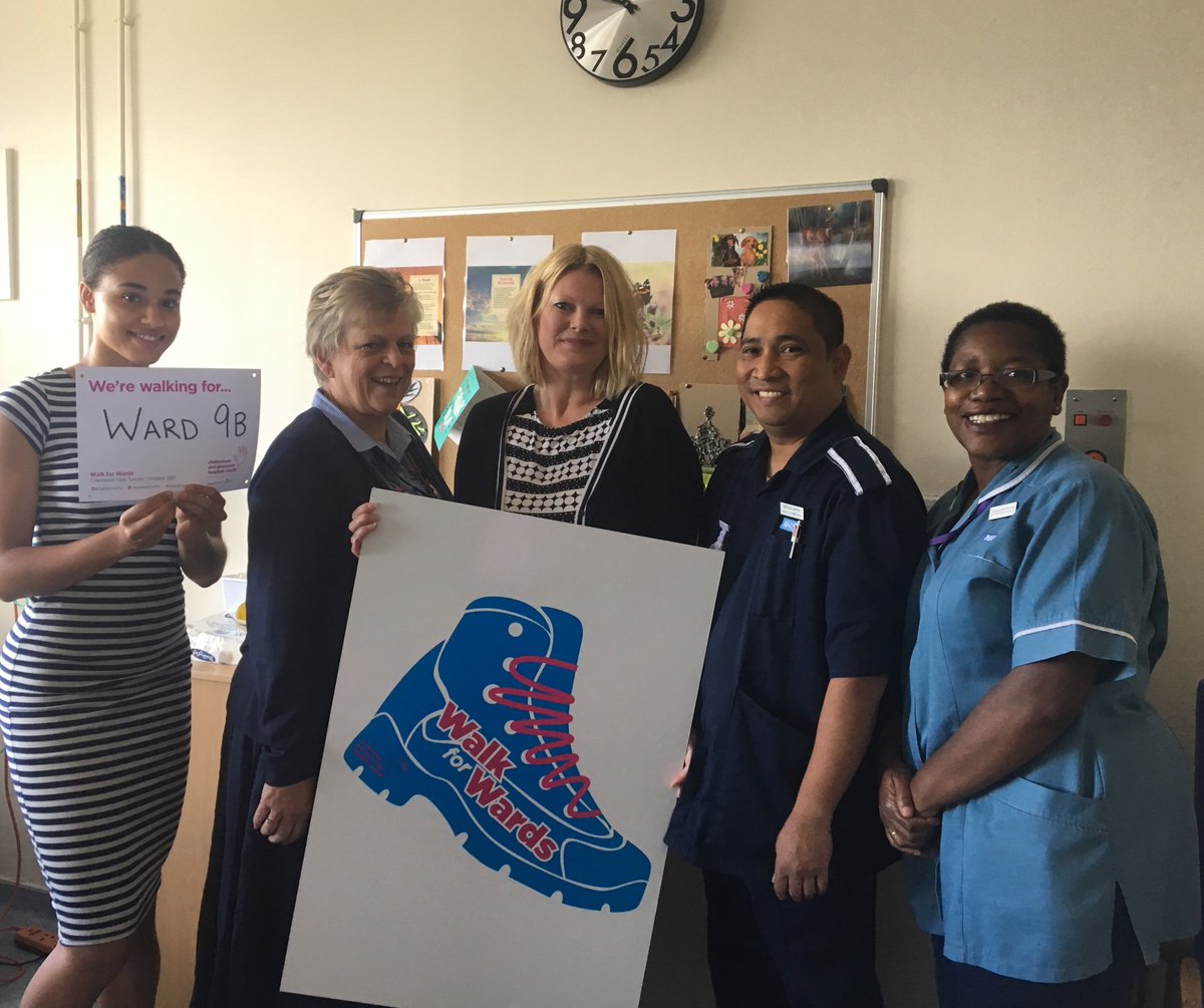 Colour_Connect's tweet photo. Our team will be walking for #Ward9B for @CGHospCharity this October! Please support us https://t.co/QOzvgXfDlV #charitytuesday #walk4wards https://t.co/s2V2Qu4bFd