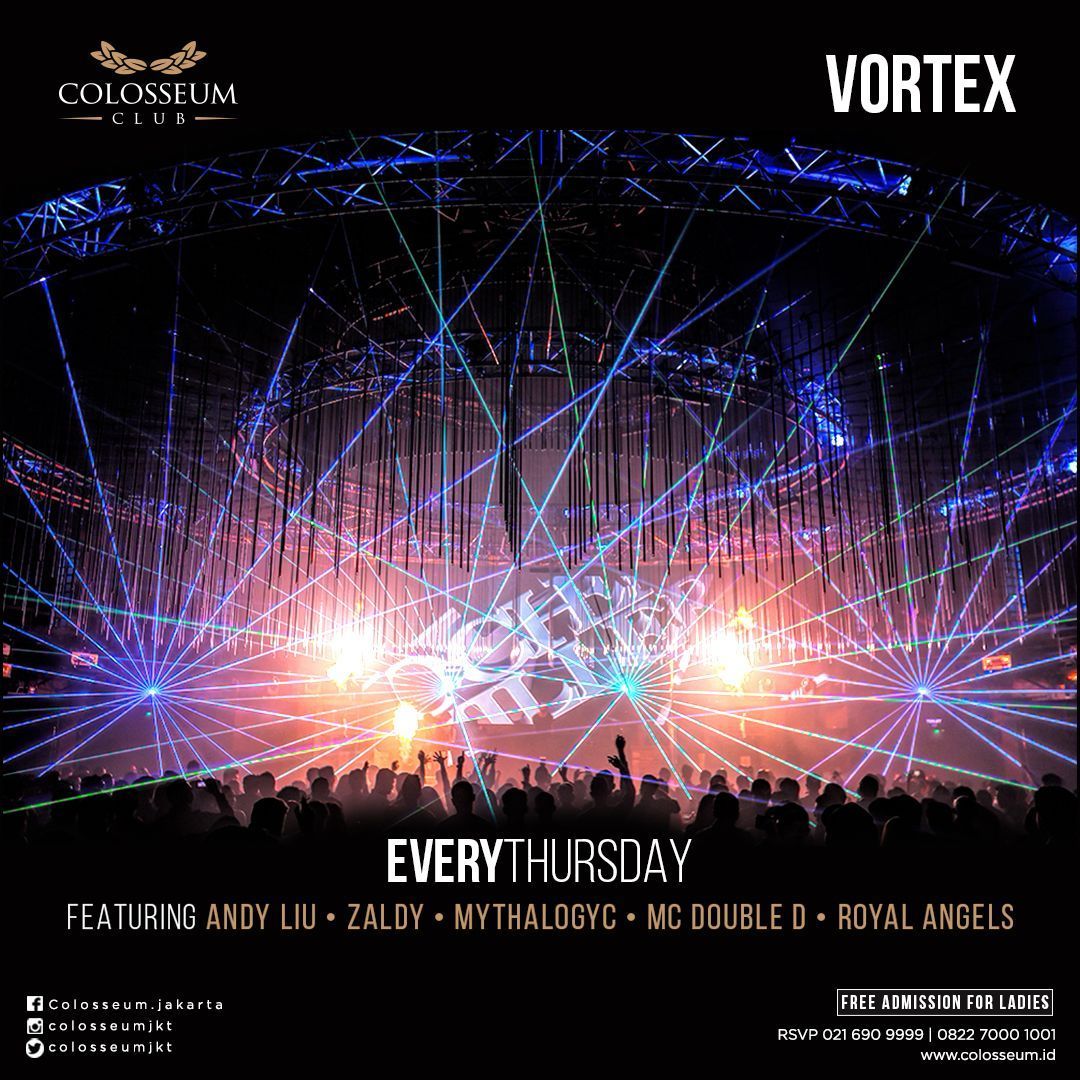 ColosseumJKT's tweet photo. 21-SEP | #VORTEX presents #DIMENTIONlive
INFO 0216909999 / 082270001001
WEB https://t.co/d7tHia7Yeb
#ColosseumJKT https://t.co/3G2gbjWlEd