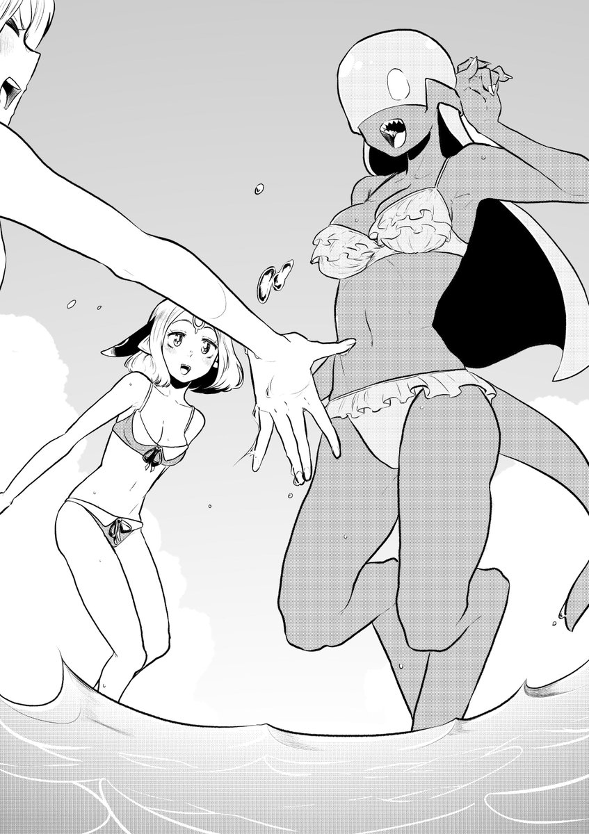 コミックリュウ11月号、本日発売です。クミカのミカク第28話は水着回。描いてて楽しかったので、今月から1年は水着回かもしれません。宜しくお願いします。
#コミックリュウ11月号
#クミカのミカク 