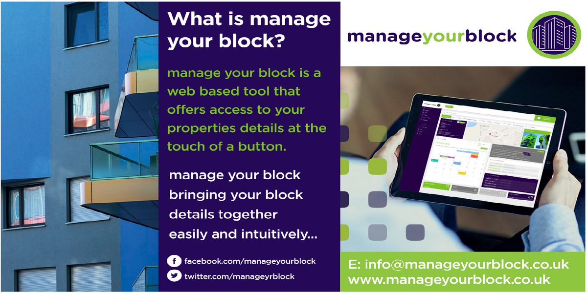 manageyrblock's tweet photo. Need help organising your blocks details? Call for a demo of @manageyrblock 0333 577 9070 https://t.co/mcbV6LrEgj https://t.co/1fna0I1gGM