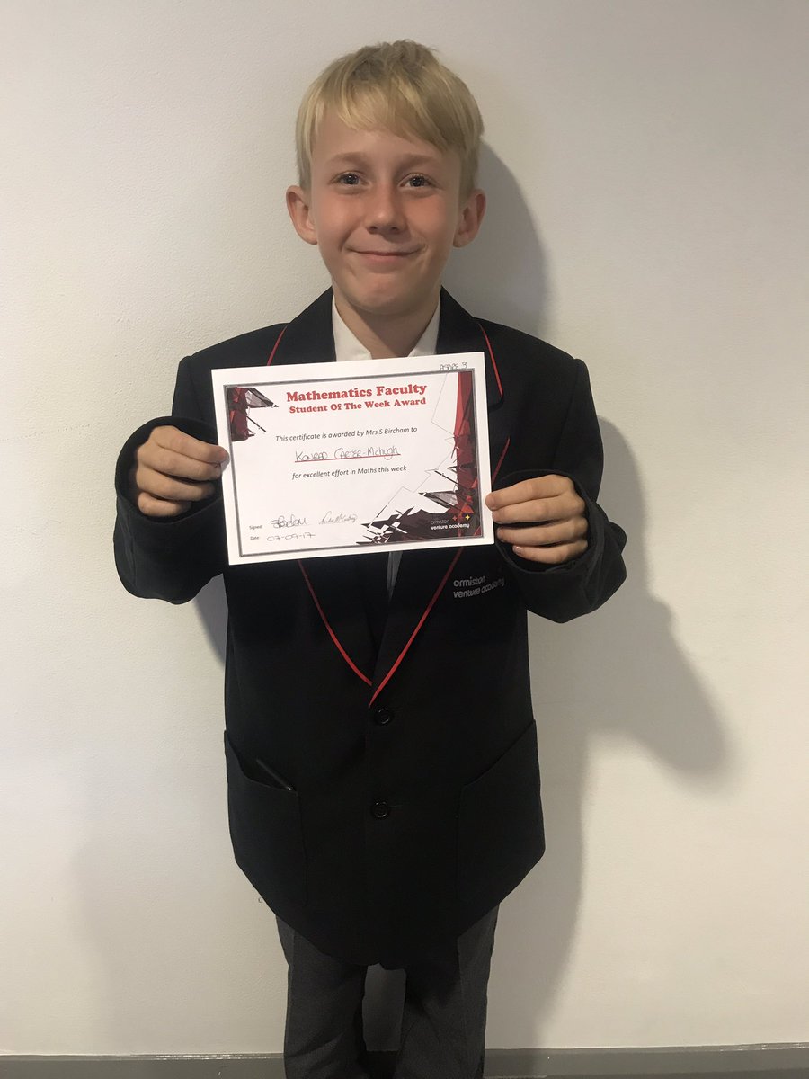 venture_rewards's tweet photo. Maths superstar!! ➕➗✔️ @OrmistonVenture https://t.co/CuDJGKEjdC