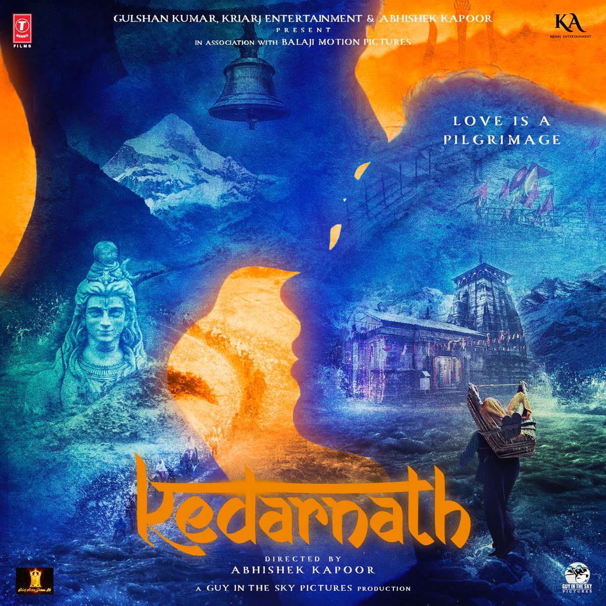 atikafarooqui's tweet photo. #KedarnathFirstLook @itsSSR #SaraAliKhan @Abhishekapoor @KriArj @TSeries #Balaji @rishteycineplex https://t.co/0FAnCvknar