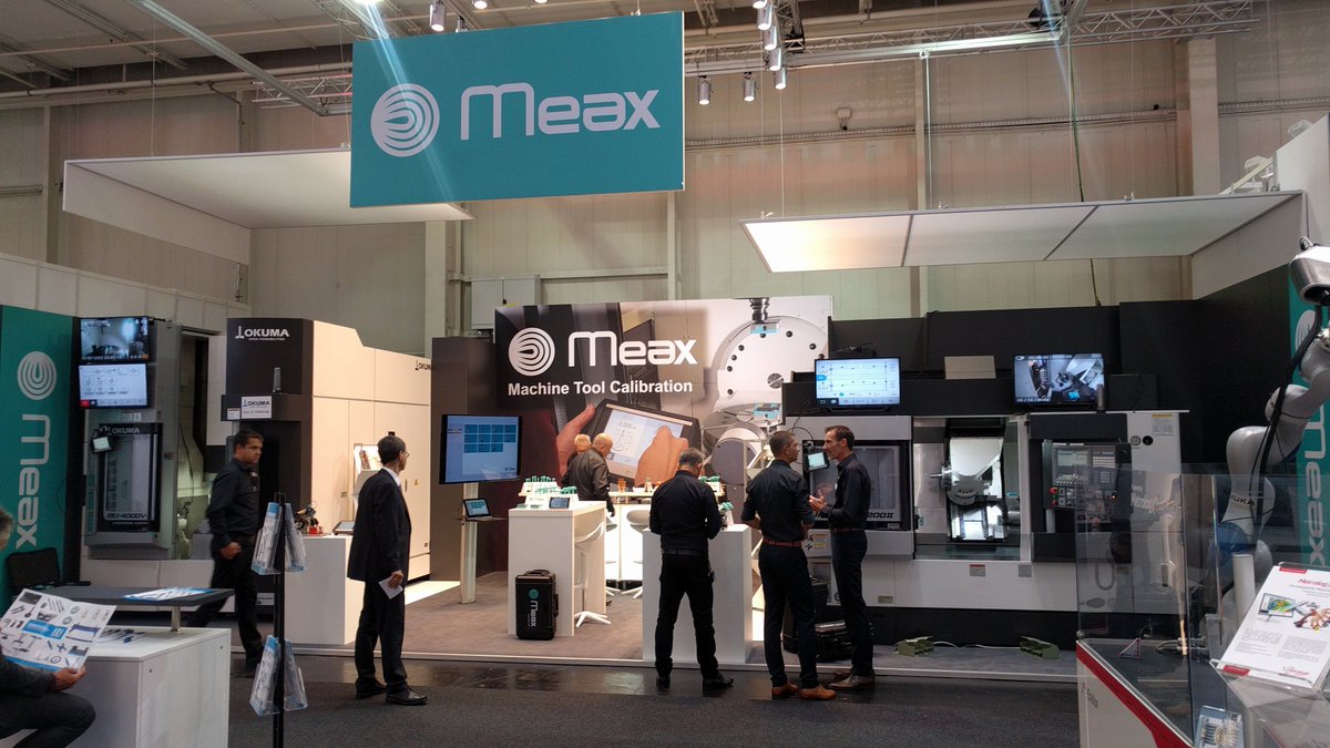 acoem_meax's tweet photo. Right now, MEAX is in Hannover at the EMO fair! Come and visit us Hall 6 Booth A53.#emo17 #meax #machinetool https://t.co/fP4noPvBrG