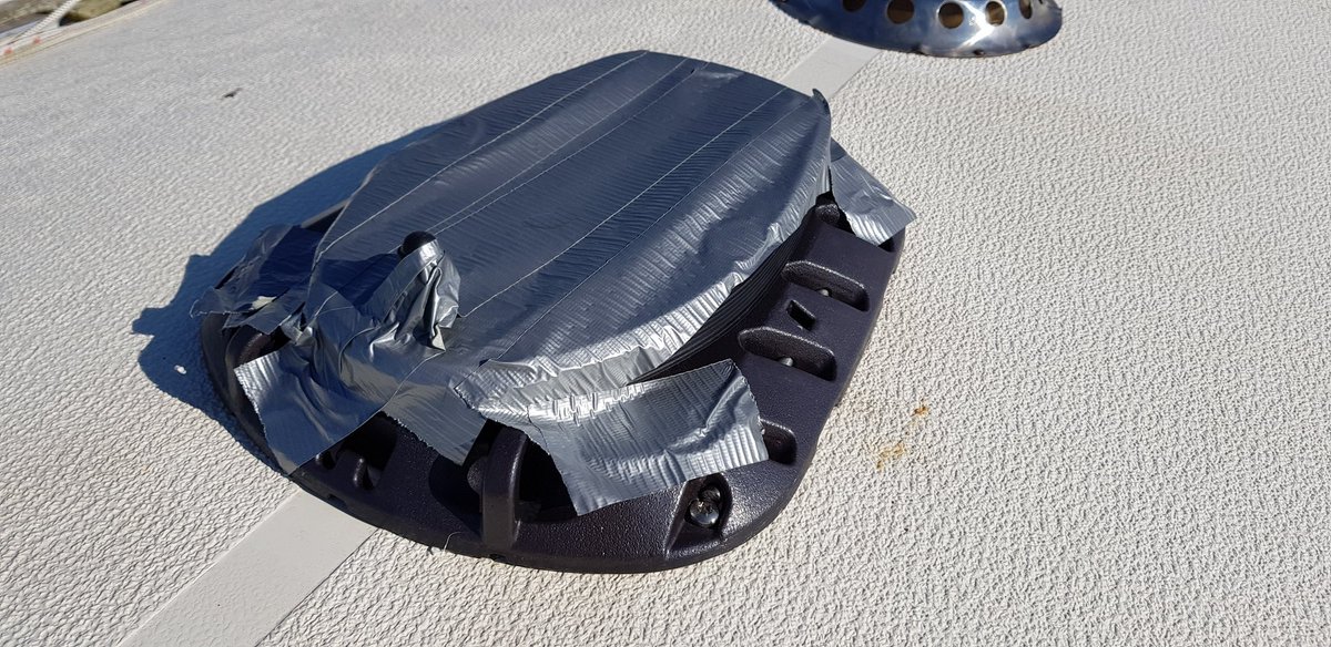 YachtEllida's tweet photo. Progress on the rebuild of #Scanmar 33, Ellida - new and very gorgeous deck ring in place, pulpit fabricated and fitted https://t.co/ycYzwQ7Ux1