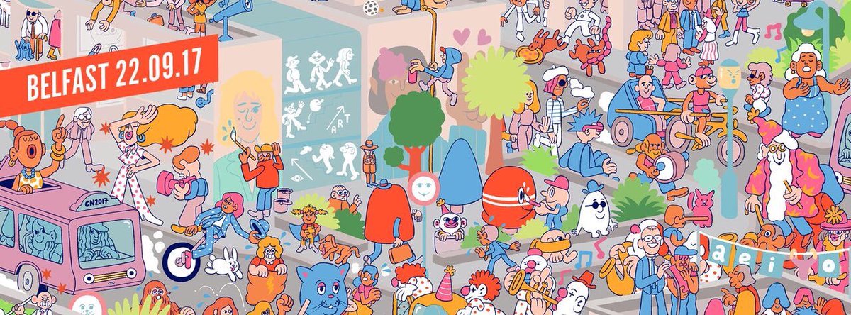 CQTrust's tweet image. In just 4 days... over 350 free events right across the city centre. We got this, Belfast. #CNB17 #weCNBmore #belfast #culturenight