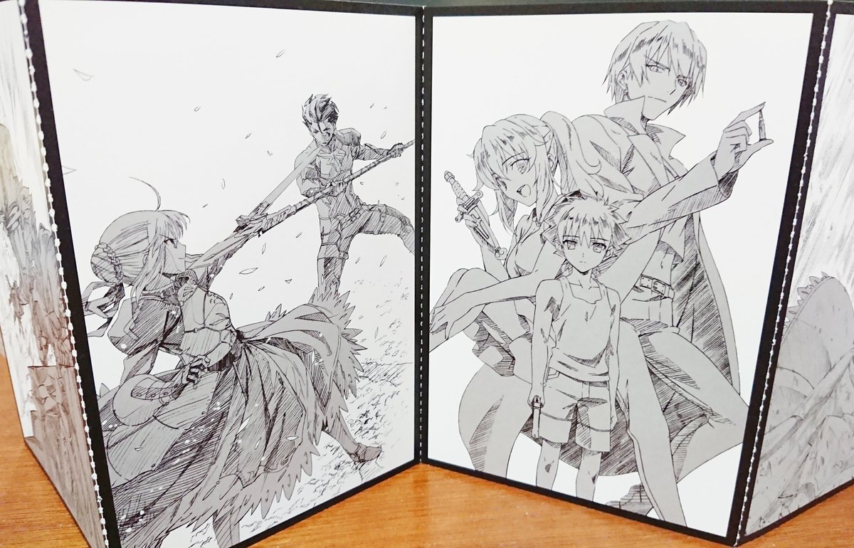 Ufotable Twitterissa Fate Zero box Standard Edition 共通特典 復刻線画イラスト使用 ジャバラポストカードセットのご紹介 セイバーvsランサー 潜伏地 アリマゴ島での物語 T Co Fxuxv79yhb Fatezero T Co Be52vtalms