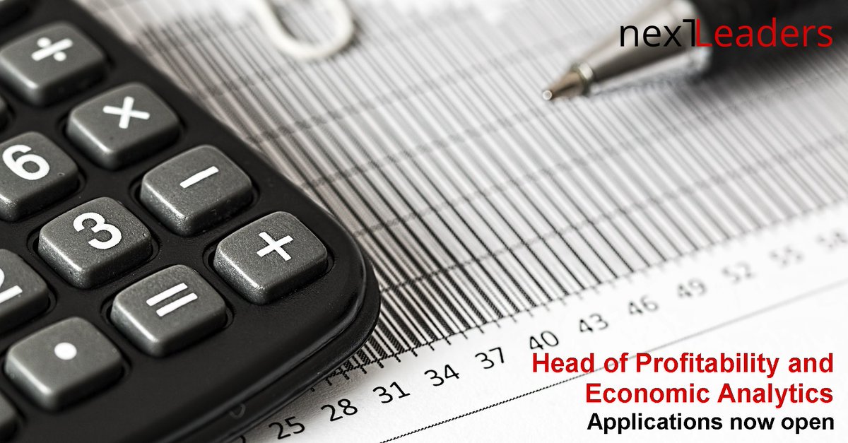 NXLJobs's tweet photo. Opportunity for a well experienced Head of Profitability and Economic Analytics looking for a career move.Apply now!
https://t.co/8ecTG0V2Ri https://t.co/rzOUNJeW3X