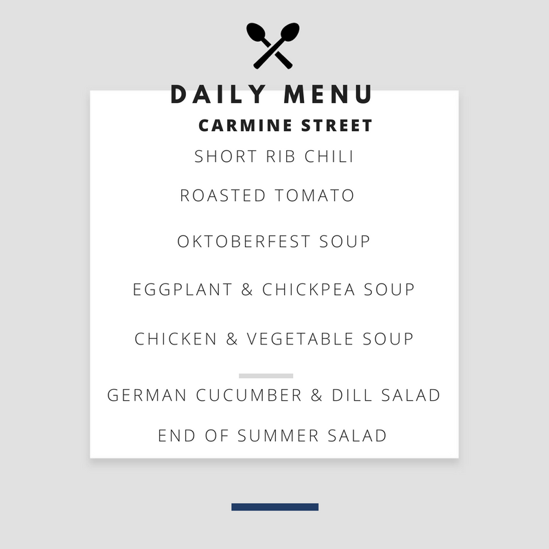 GoodStockSoups's tweet photo. Soup's on! Try our new Eggplant &amp; Chickpea Soup made with @nyshuk's harissa! https://t.co/bSjYzMZyD9