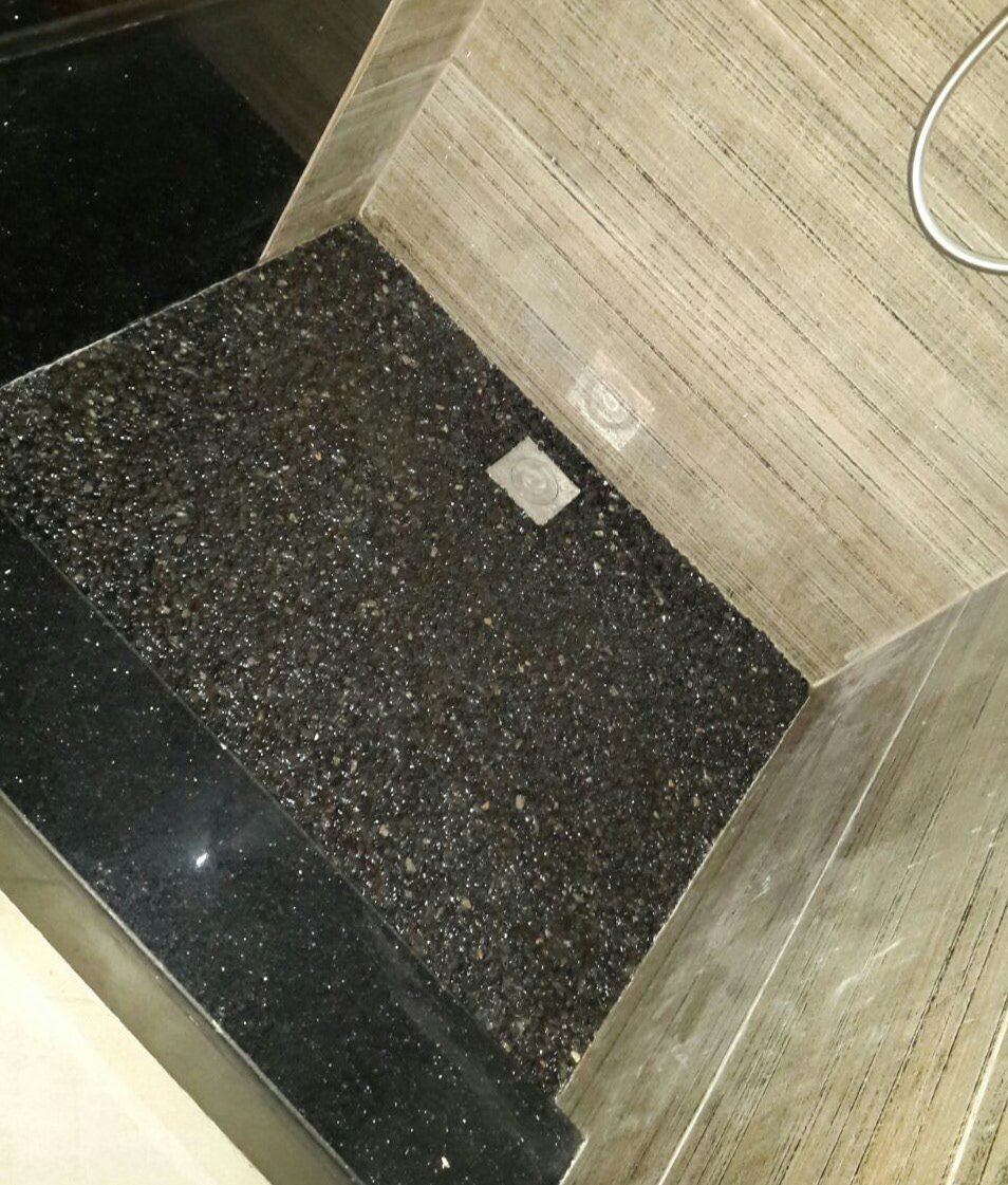rayFlooring's tweet photo. #Creative #Usage of #Natural #Stones #Carpet #Floors in a #Private #Shower #Unit for #AntiSlip #Floor,
#Zahraa #Maadi #Cairo #Egypt #2017.. https://t.co/GSalfIlr6r