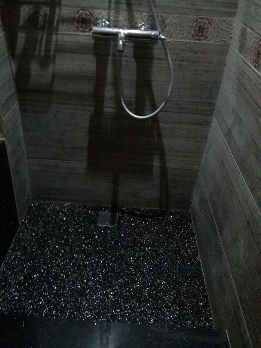 rayFlooring's tweet photo. #Creative #Usage of #Natural #Stones #Carpet #Floors in a #Private #Shower #Unit for #AntiSlip #Floor,
#Zahraa #Maadi #Cairo #Egypt #2017.. https://t.co/GSalfIlr6r