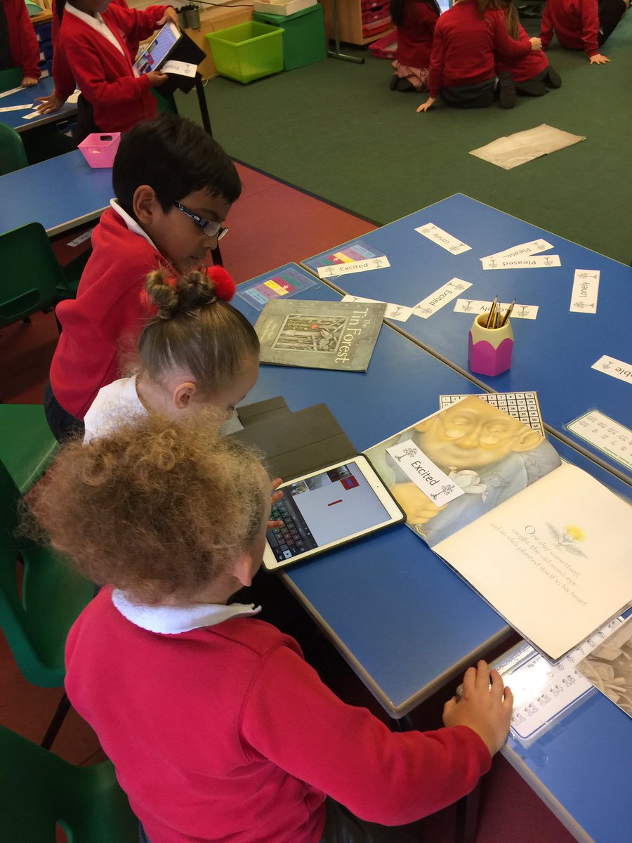 HJAMrHughes's tweet photo. In English today, 2DH have been learning about emotions and finding evidence of them in the text. #Detextives #NovelStudy #Emotions #ipads https://t.co/ODZGfDIjBK