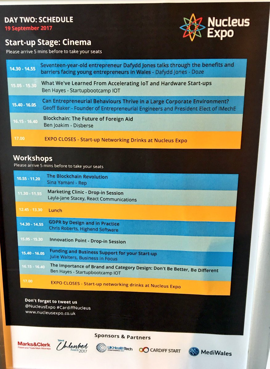 Lunch time 🍗 <a href="/TheDigitalFest/">Digital Festival</a> take a look at our schedule to see what's going on in the cinema &amp; workshops later 💥