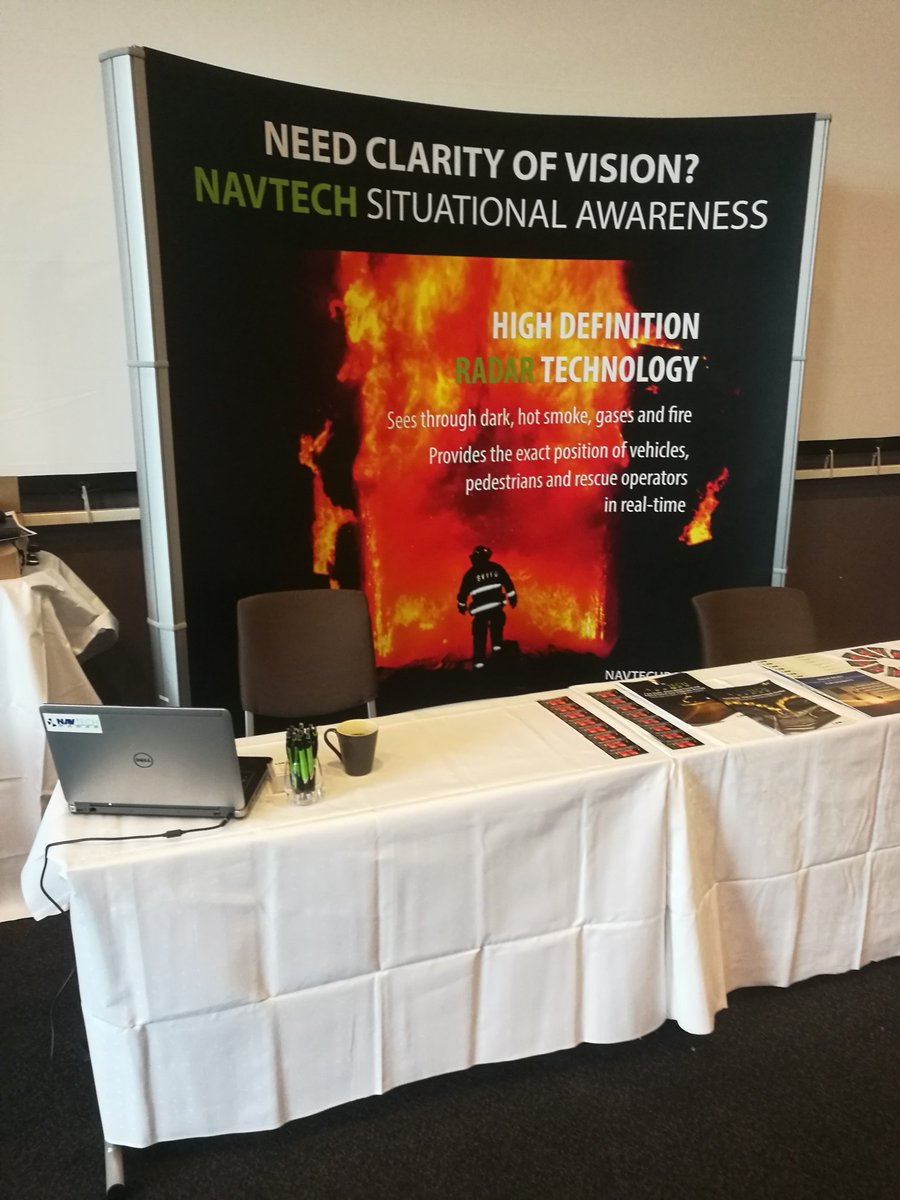 AvantKiwi's tweet photo. Ready for delegates @Navtechradar @ArenaIntFire #situationalawareness #tunnelsafety #fpst https://t.co/R5gG9xP4Fs