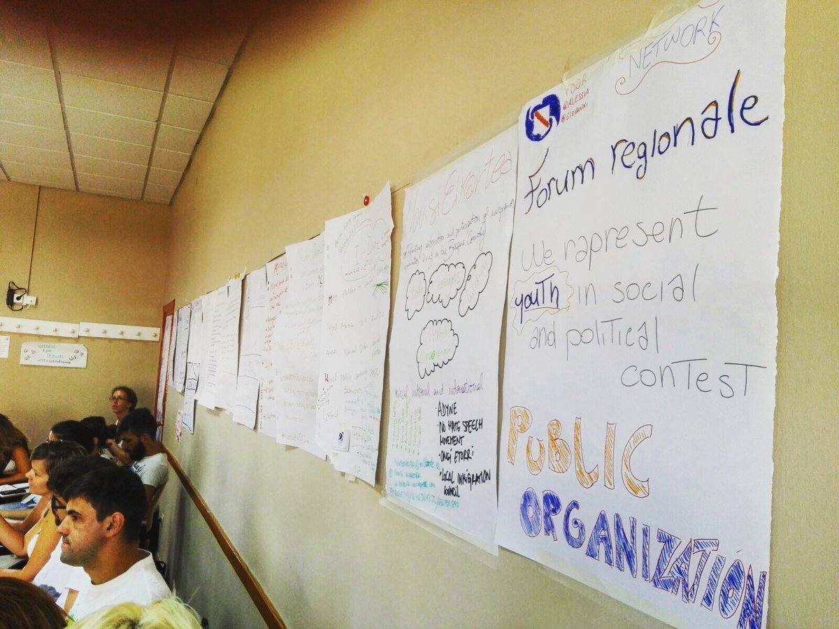 G_Visca's tweet photo. PBA "Building bridges to enhance youth participation at local level in Mediterranean countries"
#UYD2017 #Dypall @frg_campania https://t.co/jOxNiADYY4