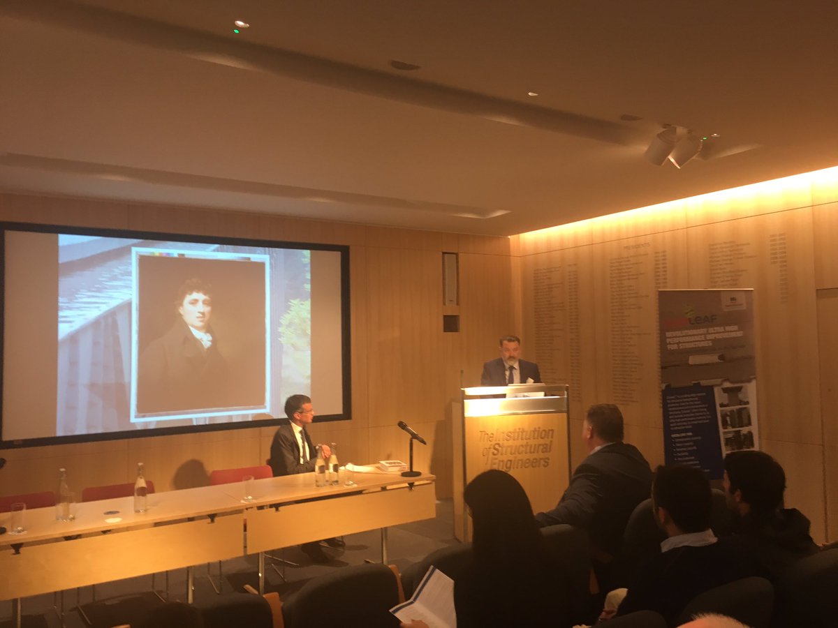 Great talk from Julian Glover on Thomas Telford at <a href="/IStructE/">IStructE</a> #ManOfIron