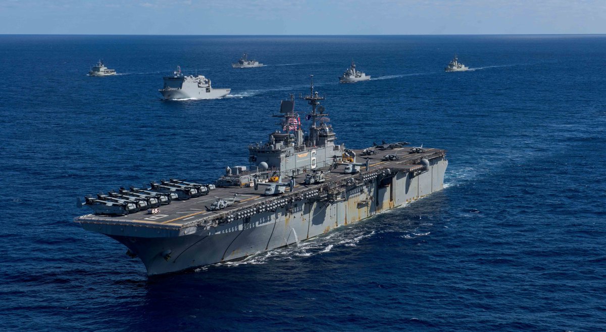 IIIMEF's tweet photo. #31st MEU #BLT3/5, #CLB31 and #VMM265 completed Deployment 17.2 with @LHD6BHR #USSAshland #USSGreeBay @Amphib7FLT https://t.co/MDI60Ae2Mj https://t.co/v2zn1lyrHQ
