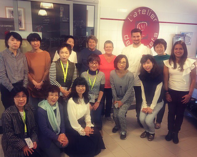 mfcespedesd's tweet photo. Had a great time cooking french specialities this morning ! Thanks @atelierchefs 🇫🇷🇯🇵#FJS2017 https://t.co/KQTW7nQWWu