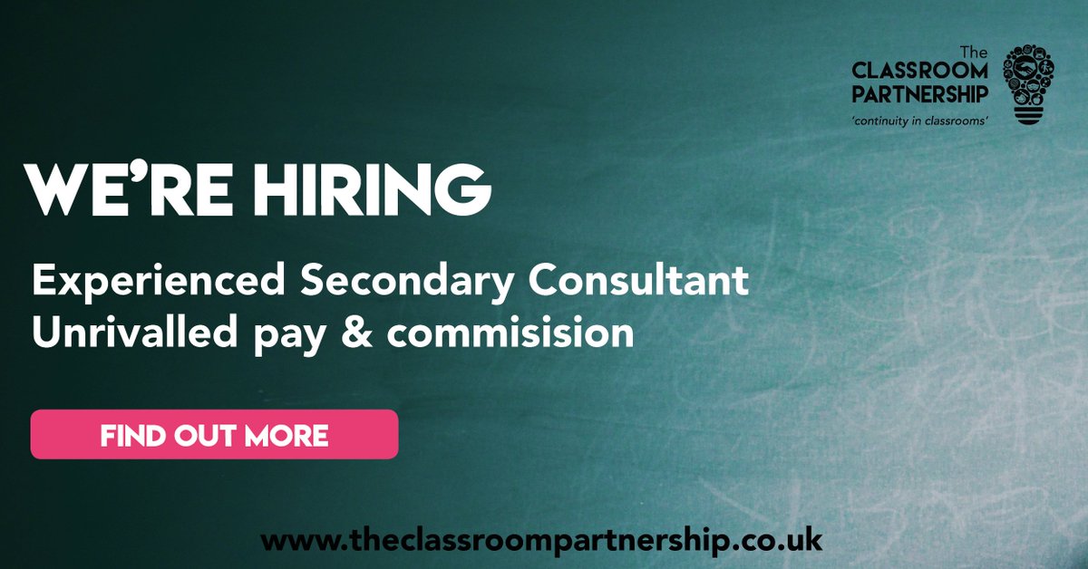We're looking for an experienced Secondary Consultant to join our team in the Midlands. Get in touch with Matt for more details...